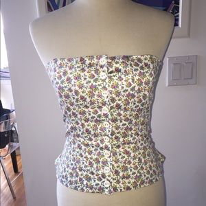 Rare Vintage Betsey Johnson Corset Top size 6